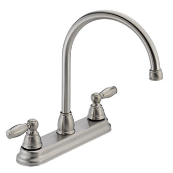 Peerless P299565LF-SS Two Handle Kitchen Faucet - Stainless Steel
