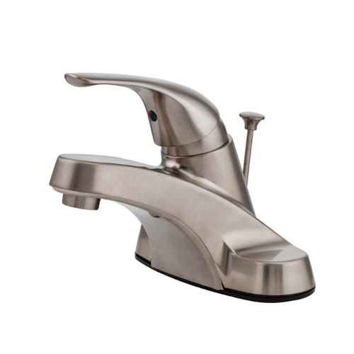 Pfister LG142-800K 3-Hole Centerset Lavatory Faucet with Pop Up - Brushed Nickel