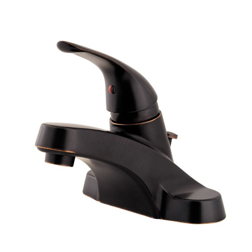 Pfister LG142-800Y 3-Hole Centerset Lavatory Faucet with Pop Up - Tuscan Bronze