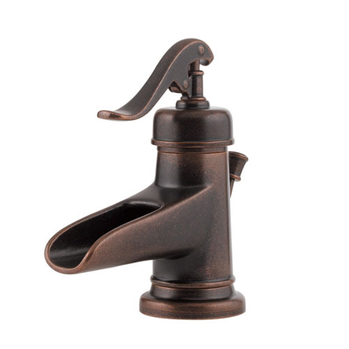 Pfister LG42-YP0U Ashfield Single Handle Centerset Lavatory Faucet - Rustic Bronze