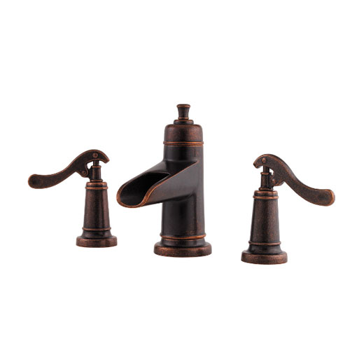 Pfister LG49-YP1U Ashfield Widespread Lavatory Faucet - Rustic Bronze