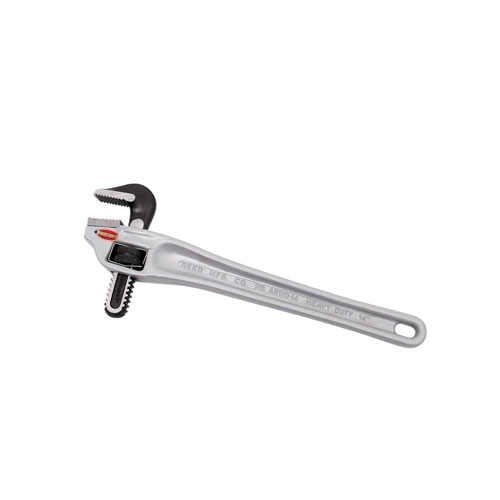 Reed ARWO18 18 in Aluminum Pipe Wrench 90 degrees Offset