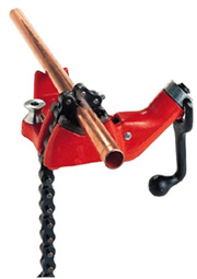 Ridgid 40200 #BC410P Top Screw Bench Chain Vise for Plastic Pipe and Tubing