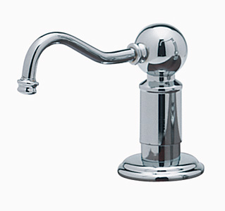 Rohl LS850PAPC Perrin & Rowe Style Soap/Lotion Dispenser - Polished Chrome