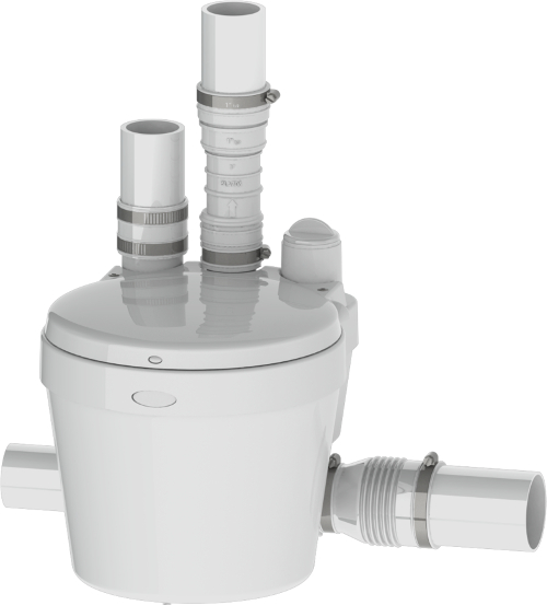 Saniflo 021 Saniswift Residential Gray Water Pump - White