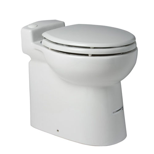 Saniflo 023 Sanicompact 48 Once Piece Toilet With Macerator Built Into The Base - White