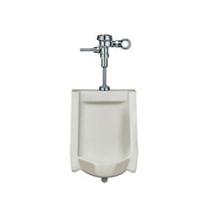 Sloan WEUS 1002.1001-0.25 Complete HEU system with Exposed Manual Royal 186 Flushometer and Vitreous China Urinal - White