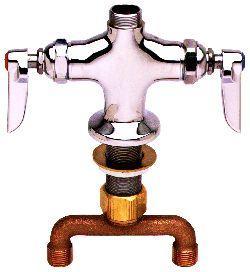 T&S Brass B-0201 Swivel Base Faucet With 062X Nozzle - Chrome