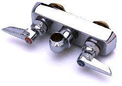 T&S Brass B-1115-LN Workboard Faucet, Less Nozzle - Chrome