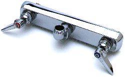 T&S Brass B-1125-LN Workboard Faucet, Less Nozzle - Chrome