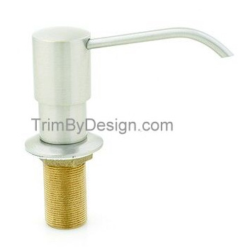 Trim By Design TBD131.56 Heavy-Duty Soap & Lotion Dispenser - Matte Black
