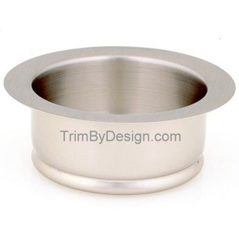 Trim By Design TBD140.03 Garbage Disposer Flange - Polished Brass (Pictured in Brushed Nickel)