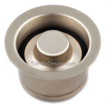 Trim By Design TBD1431.14 Garbage Disposer Extended Flange and Stopper Kit - Oil Rubbed Bronze (Pictured in Brushed Nickel)