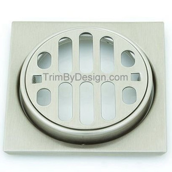 Trim By Design TBD349.17 Deluxe Drain Trim Set - Brushed Nickel