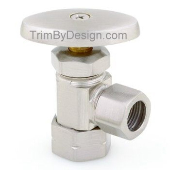 Trim By Design TBD504C.03 Angle Stop Valve. Inlet 1/2