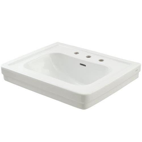 Toto LT530.8#01 Promenade Pedestal Lavatory Sink Only with 8