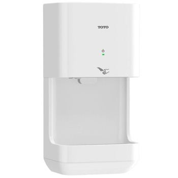 Toto HDR101#WH Clean Dry Hand Dryer - White