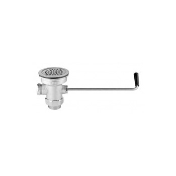 T&S B-3940 Twist Waste Valve With Drain Adapter