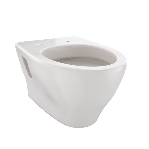 Toto CT418F#12 Aquia Wall-Hung Elongated Toilet Bowl with Skirted Design - Sedona Beige