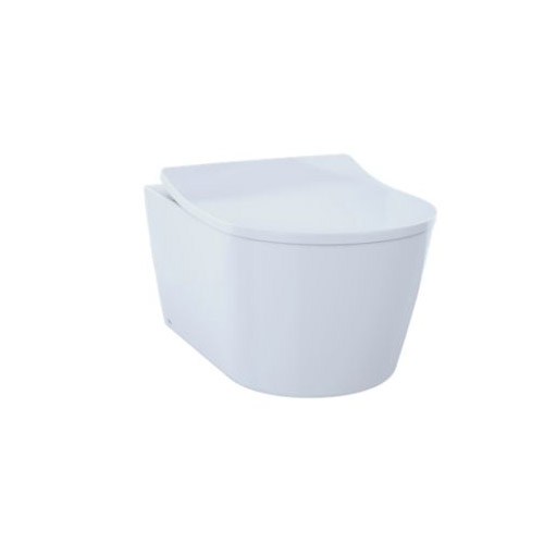 Toto CT447CFG#01 RP Wall-Hung D-Shape Toilet Bowl - Cotton White