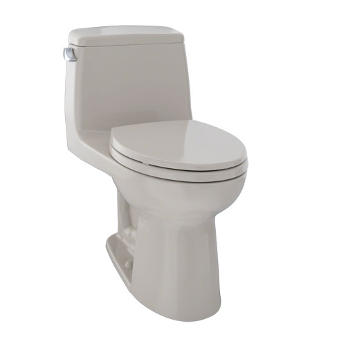 Toto MS854114SL#03 UltraMax One-Piece Elongated 1.6 GPF ADA Compliant Toilet - Bone