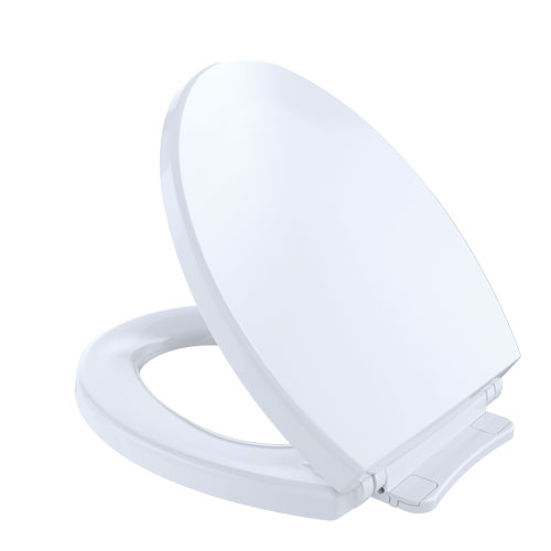 Toto SS113-01 SoftClose Round Toilet Seat - Cotton White