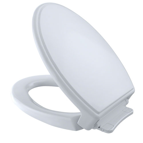 Toto SS154-01 Traditional SoftClose Elongated Toilet Seat - Cotton White