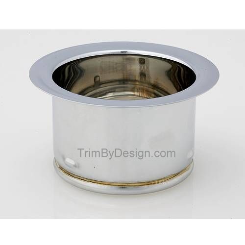 Trim By Design TBD144.14 Extended Garbage Disposer Flange - Oil Rubbed Bronze (Pictured in Polished Chrome)