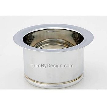 Trim By Design TBD143.15 Extended Garbage Disposer Flange - Polished Nickel (Pictured in Polished Chrome)