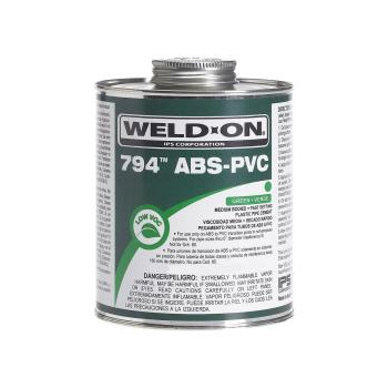 Weld-On 10274 794 Green PVC Medium Bodied Transition & Specialty Cement - 1 Pint