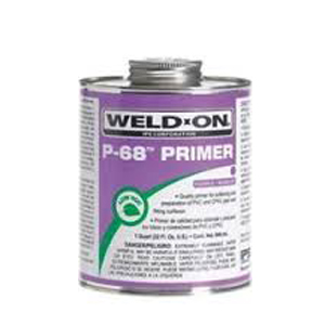 IPS Weld-On 10212 1 Pint P-68 PVC Primer Purple