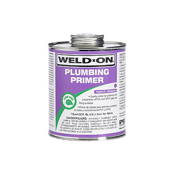 Weld-On 14026 Purple Plumbing Primer - 1 Pint