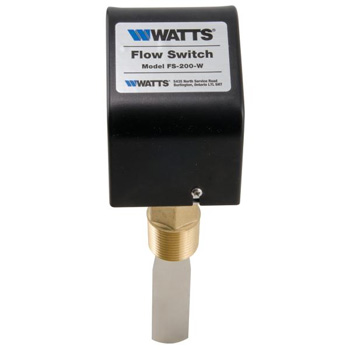Watts FS-200-W 1 in (25mm) Paddle-Type Flow Switch