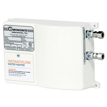 Chronomite SR-40/240 HTR 240-Volt 40-Amp SR Series Instant-Flow Standard Flow Tankless Water Heater
