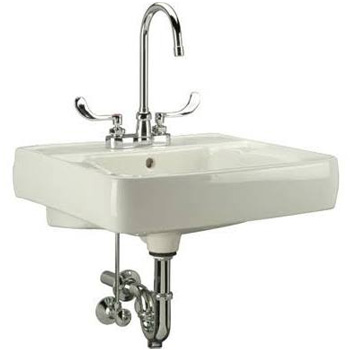 Zurn Z5311 Wall Mounted Bathroom Sink - White