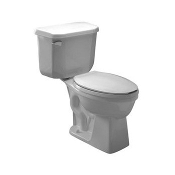 Zurn Z5561 Elongated Pressure Assist Two-Piece Toilet - White