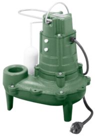 Zoeller 267-0002 Non-Automatic Waste-Mate 1/2 HP Sewage Pump
