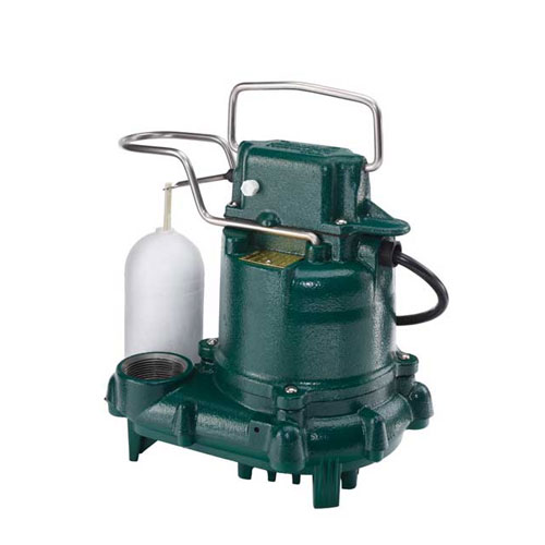 Zoeller 53-0020 M53 Mighty-Mate Automatic Cast Iron Effluent Pump, 115V, 0.3 HP