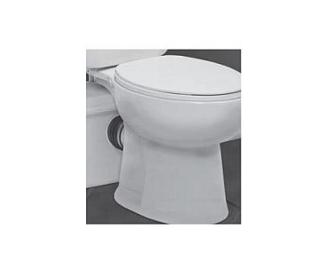 Zoeller 202-2000 Qwik Jon 202 Ultima Elongated Toilet Bowl - White