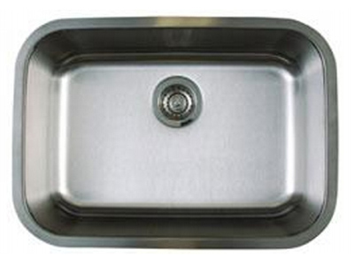 Blanco 441025 Stellar Medium Single Bowl Undermount Kitchen Sink - Stainless Steel