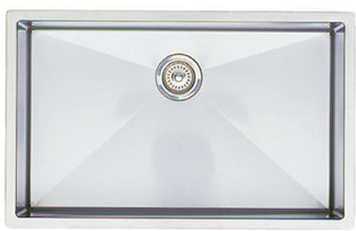 Blanco 513686 BlancoPrecision 10 Kitchen Sink Undermount Super Single Bowl - Satin Polished