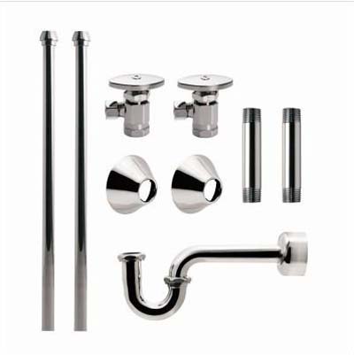Brasstech 4777/15 Total Solutions Faucet Connection Kit - Polished Nickel