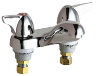 Chicago Faucets 802-1000ABCP E-CAST Lavatory Sink Faucet - Chrome