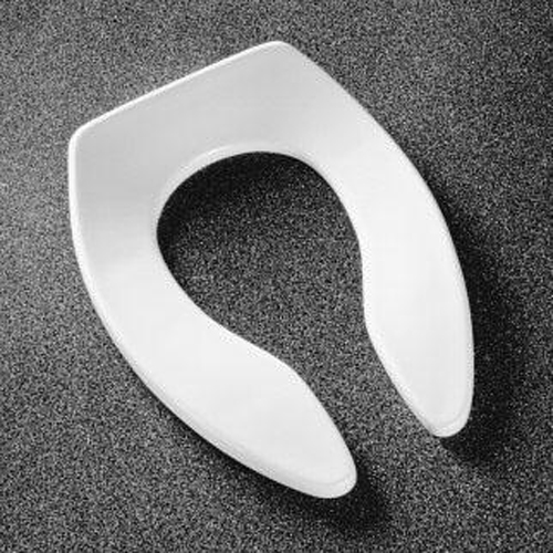 Church Seats 9500CT Elongated Open Front less Cover Toilet Seat 000 - White
