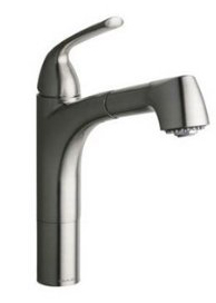 Elkay LKGT1041NK Gourmet Pull Out Kitchen Faucet - Brushed Nickel