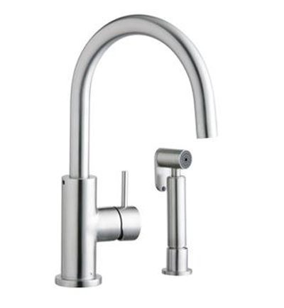 Elkay LK7922SSS Allure Single Handle Kitchen Faucet With Side Spray - Stainless Steel