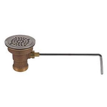 Fisher 22209 DrainKing Waste Valve with Flat Strainer