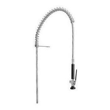 Fisher 2928 Spring Style Pre-Rinse Sub-Assembly - Stainless Steel