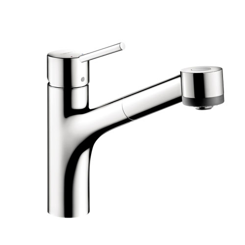 Hansgrohe 06462000 Talis Single-Hole Pull-Out Kitchen Faucet - Chrome