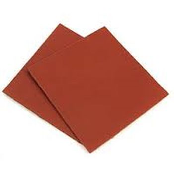 Kirkhill P15R 5-7/8 inch  x 5-7/8 inch  Red Rubber Sheet